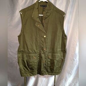 Harlowe & Graham - Green Utility Vest